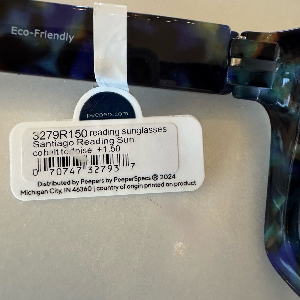Peepers Tortoise Reading Sunglasses 1.5 - Picture 5 of 9